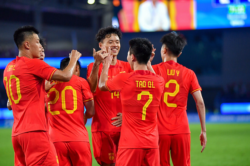 中国队在亚洲杯赛上取得了漂亮的胜利的简单介绍